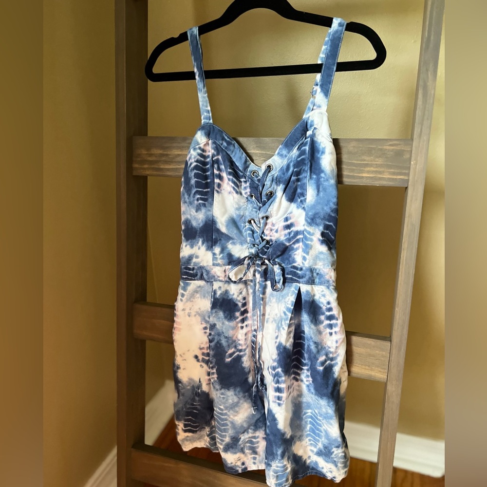 Hollister cotton romper